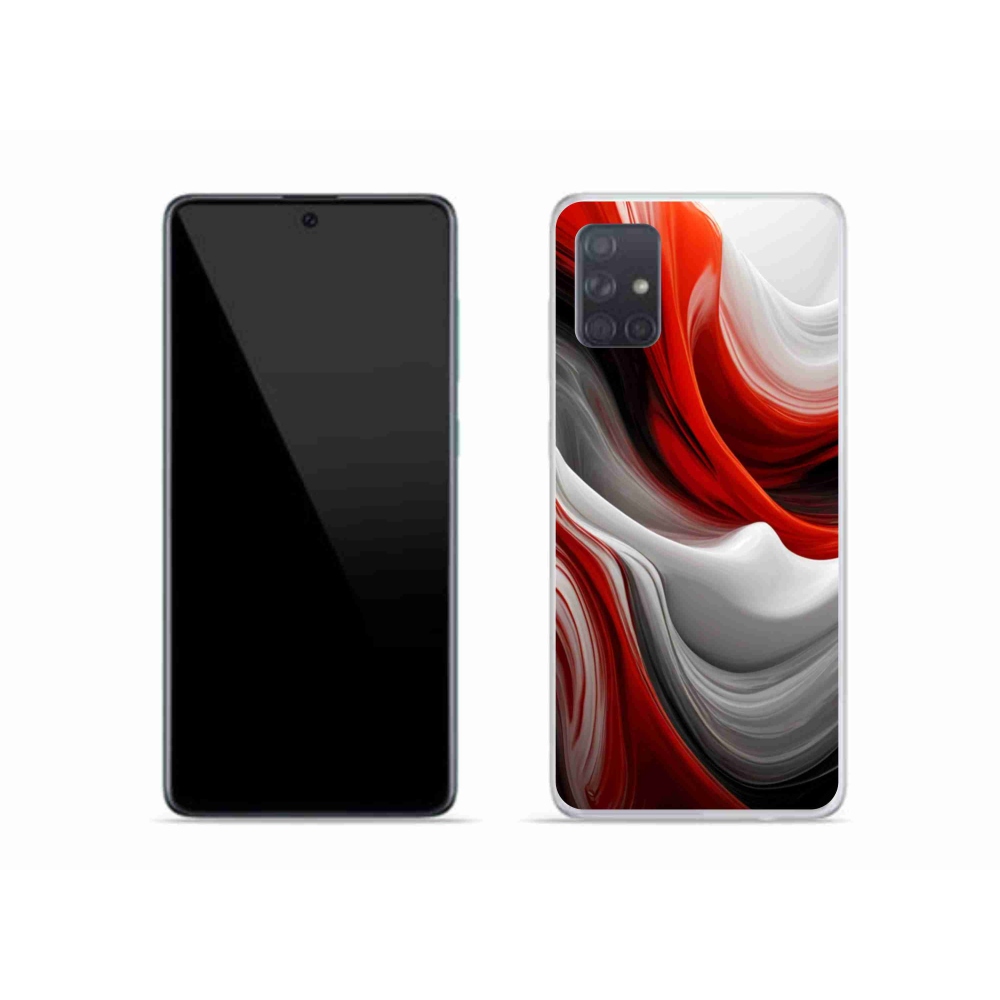 Zselés borítás mmCase Samsung Galaxy A51 készülékhez - absztrakt motívum 47