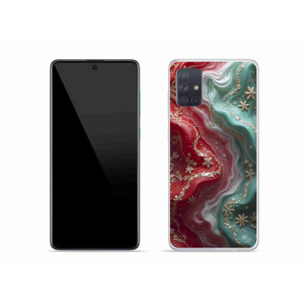 Zselés borítás mmCase Samsung Galaxy A51 készülékhez - absztrakt motívum 54