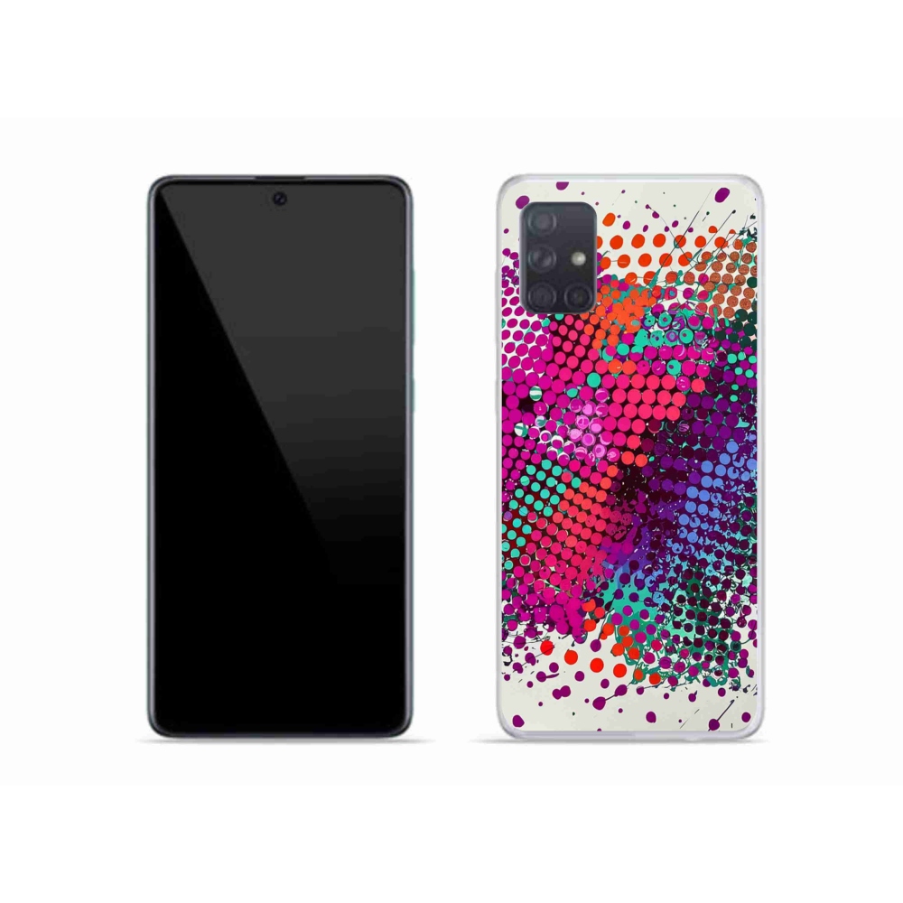 Gél borítás mmCase Samsung Galaxy A51 - absztrakt motívum 65