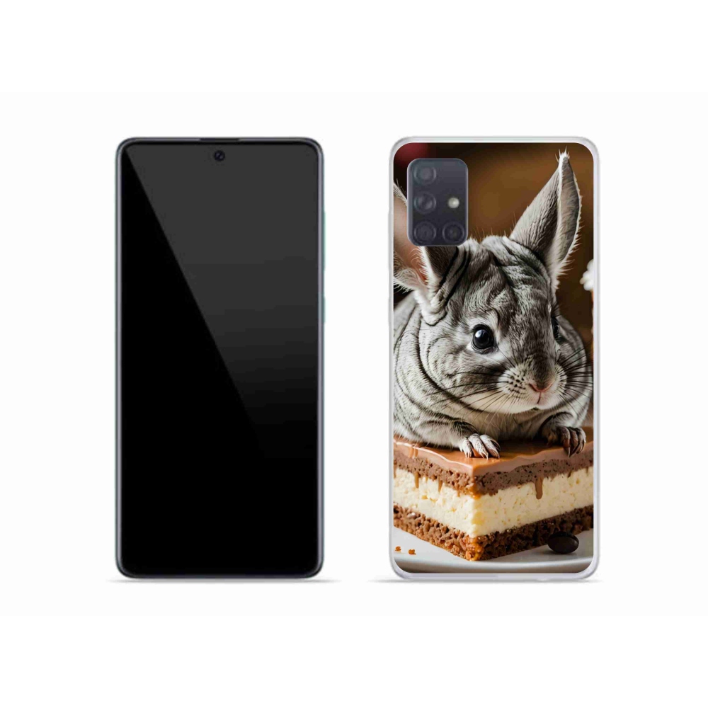 Gél védőhuzat mmCase Samsung Galaxy A51 készülékhez - csincsilla