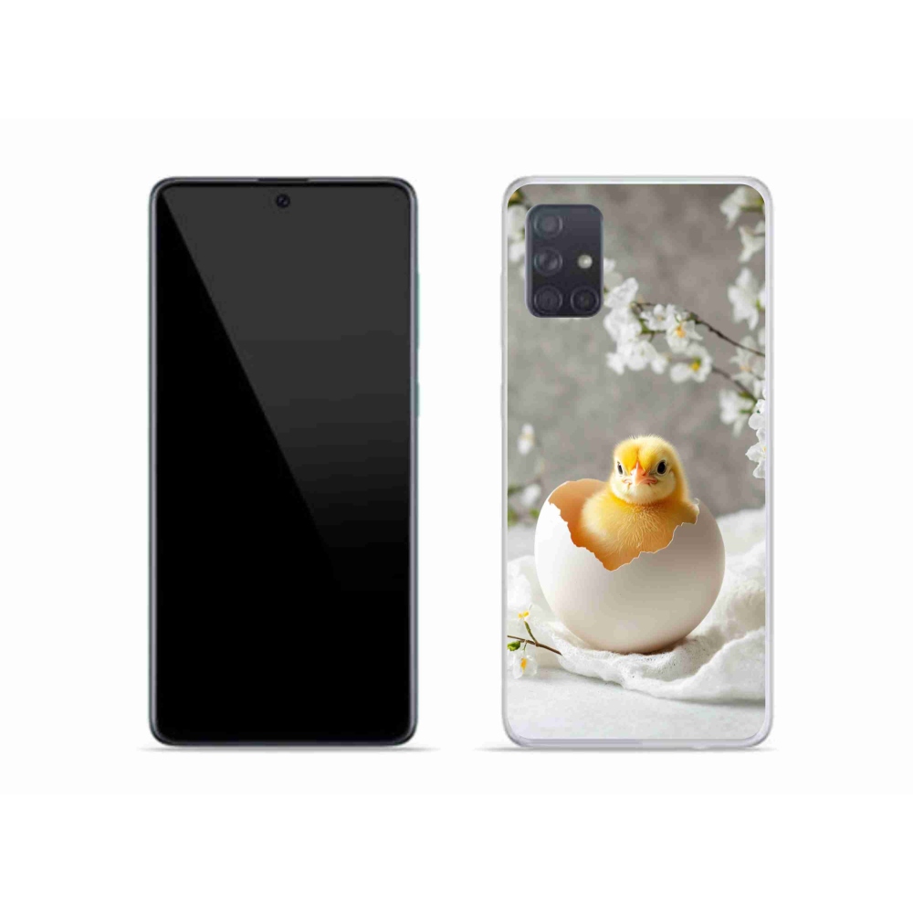 Gél borítás mmCase Samsung Galaxy A51 - csirke