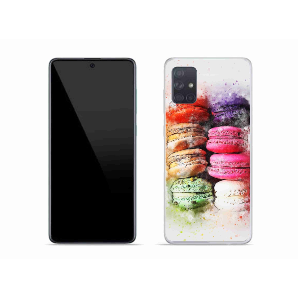 Zselés borítás mmCase Samsung Galaxy A51 készülékhez - makarónik