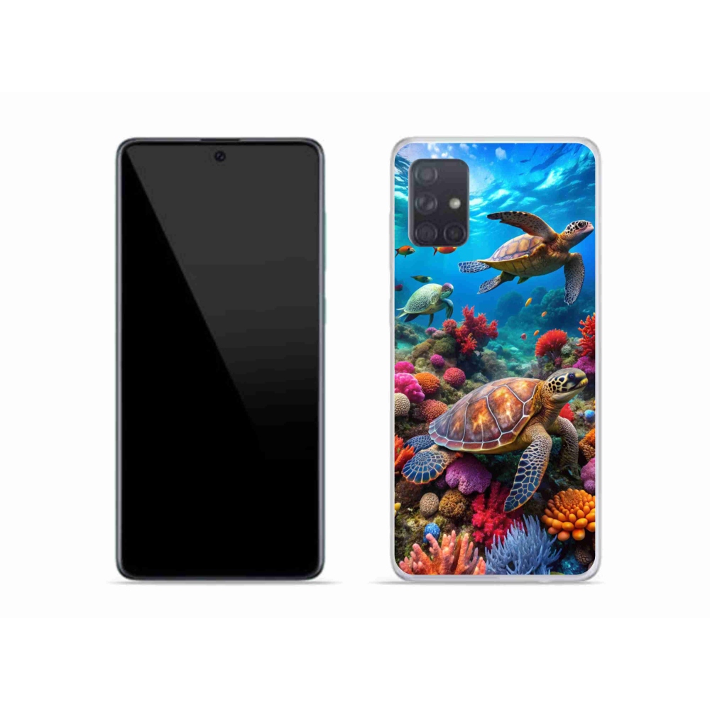 Zselés borítás mmCase Samsung Galaxy A51 - Sea World 2