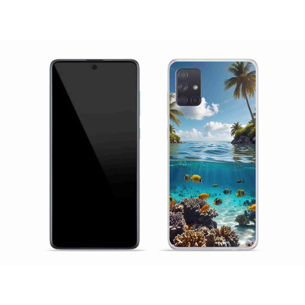 Zselés borítás mmCase Samsung Galaxy A51 - Sea World 4