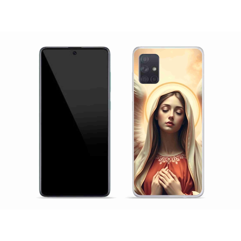 Zselés borítás mmCase Samsung Galaxy A51 készülékhez - vallási motívumok