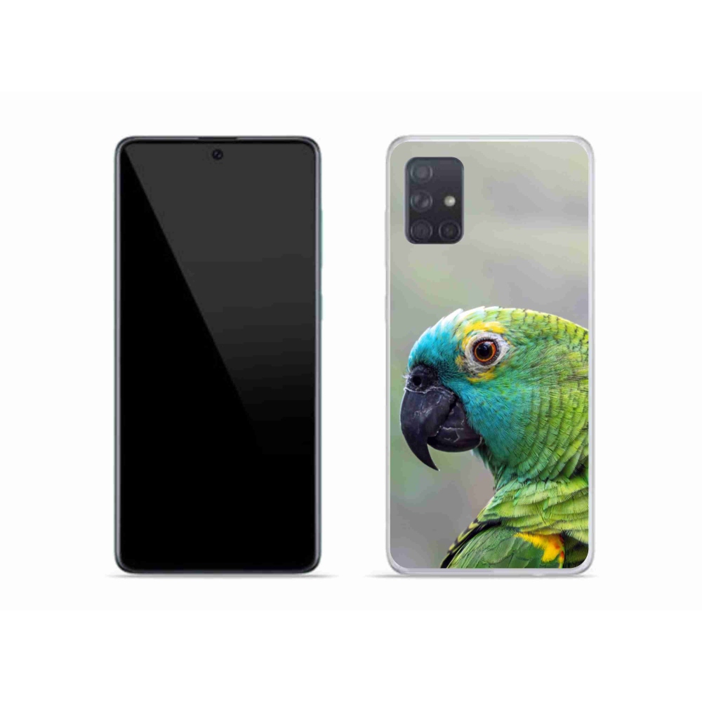 Gél borítás mmCase Samsung Galaxy A51 készülékhez - papagáj amazon
