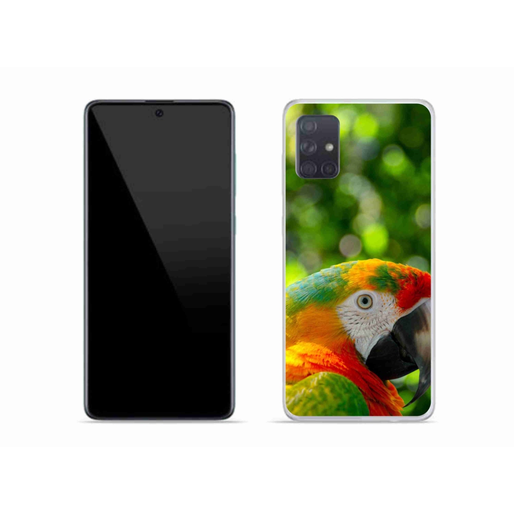 Gél borító mmCase Samsung Galaxy A51 - papagáj ara 3