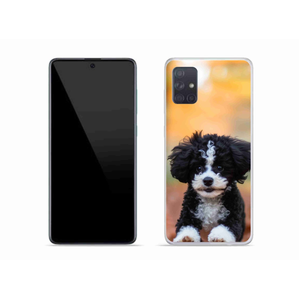 Gél borítás mmCase Samsung Galaxy A51 - aranyos kiskutya 2