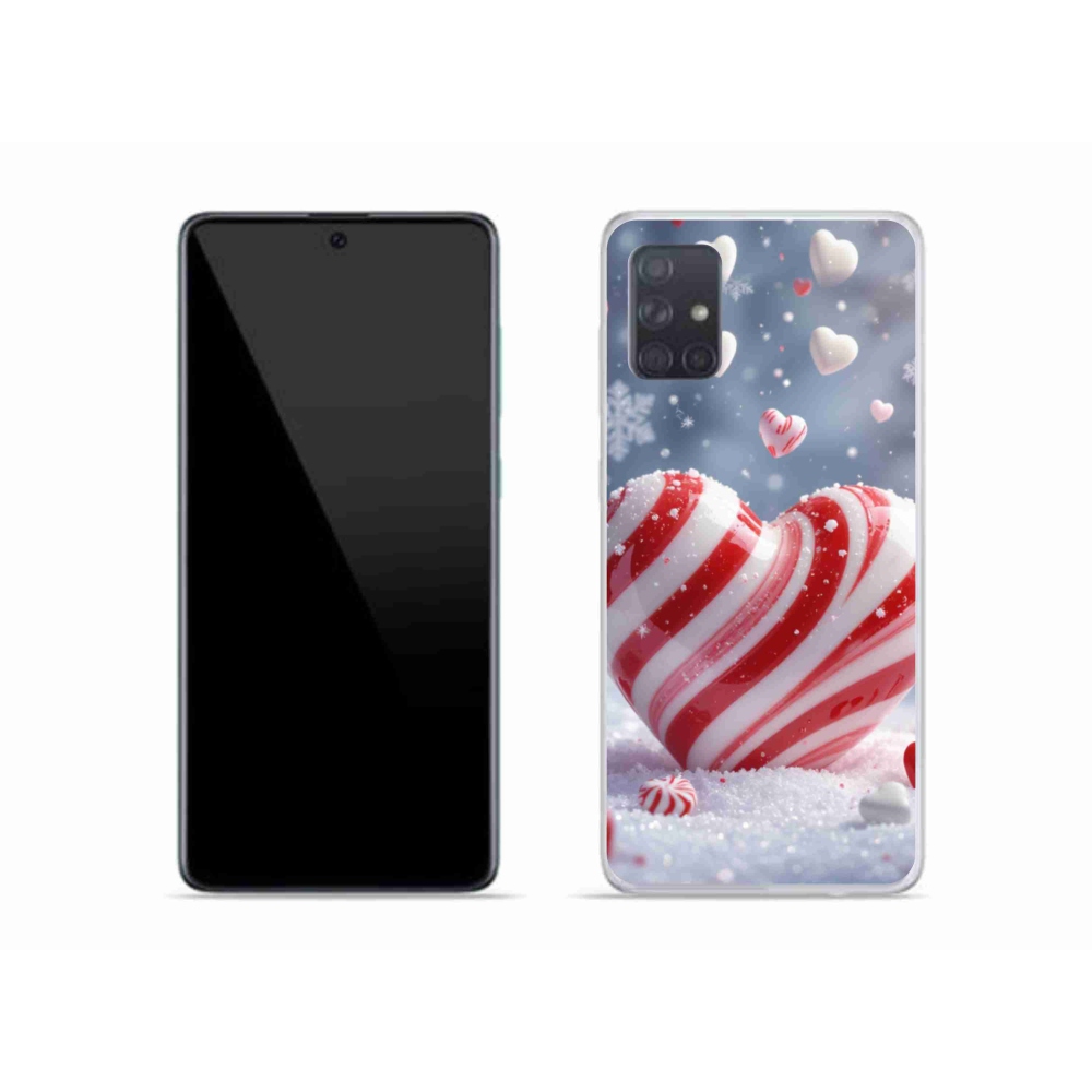 Gél borítás mmCase Samsung Galaxy A51 készülékhez - édes szívecske