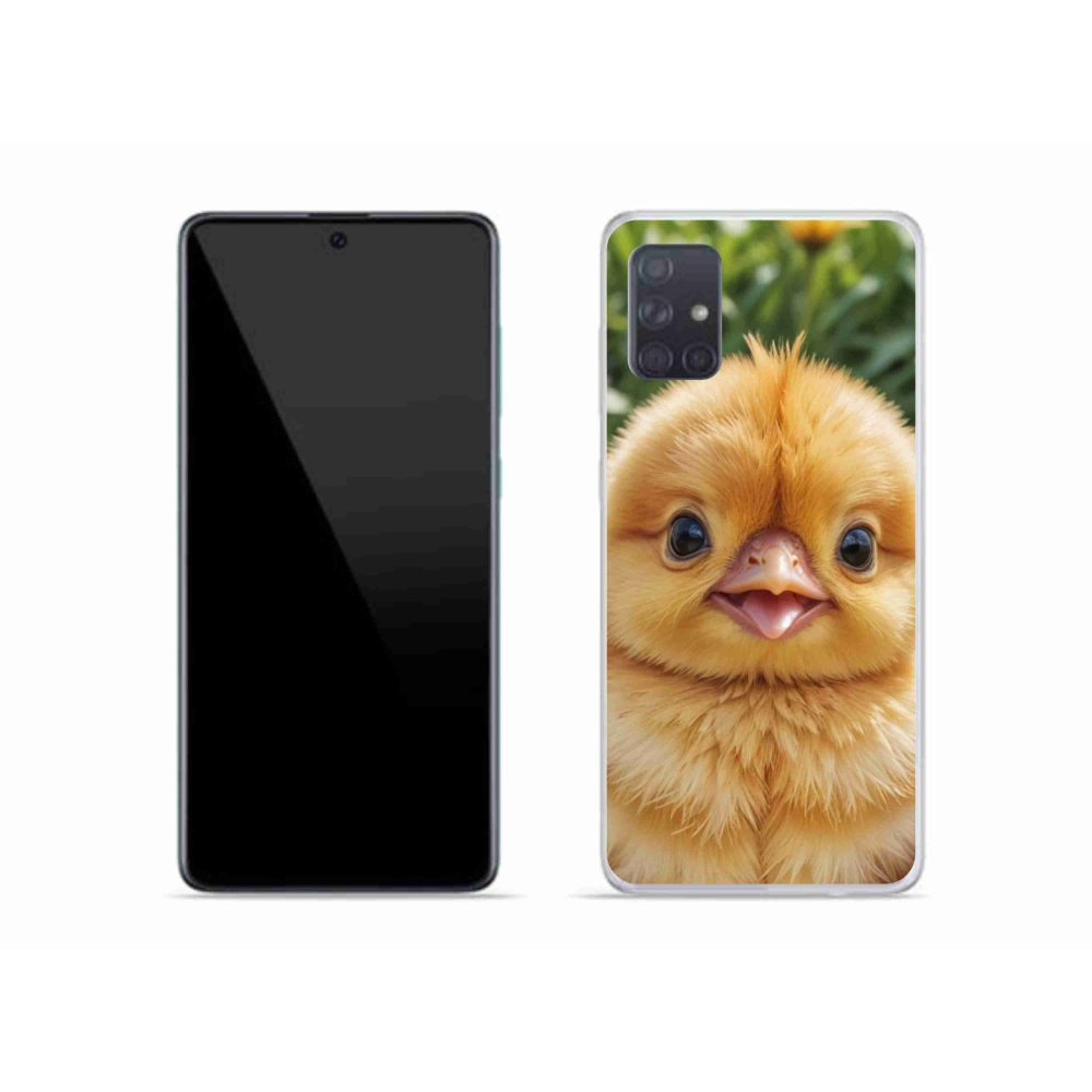 Gél borító mmCase Samsung Galaxy A51 - boldog csaj - Samsung Galaxy A51 - boldog csaj