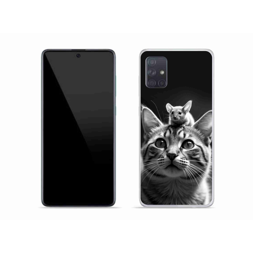 Gél borítás mmCase Samsung Galaxy A51 - állatbarátság 2