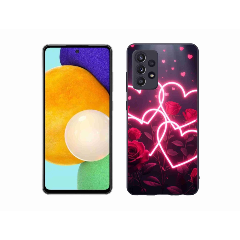 Gél borítás mmCase Samsung Galaxy A52s 5G - a szerelem szíve