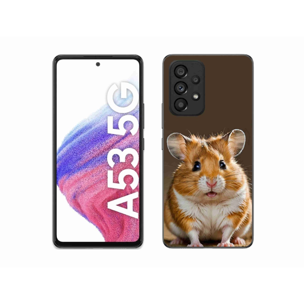 Zselés borítás mmCase Samsung Galaxy A53 készülékhez - hörcsög