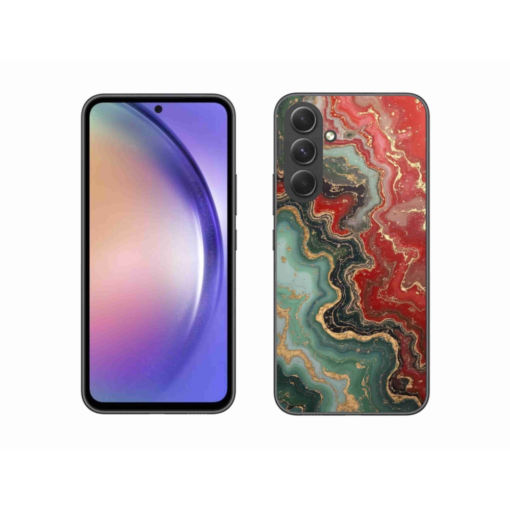 Gél borítás mmCase Samsung Galaxy A54 5G - absztrakt motívum 55