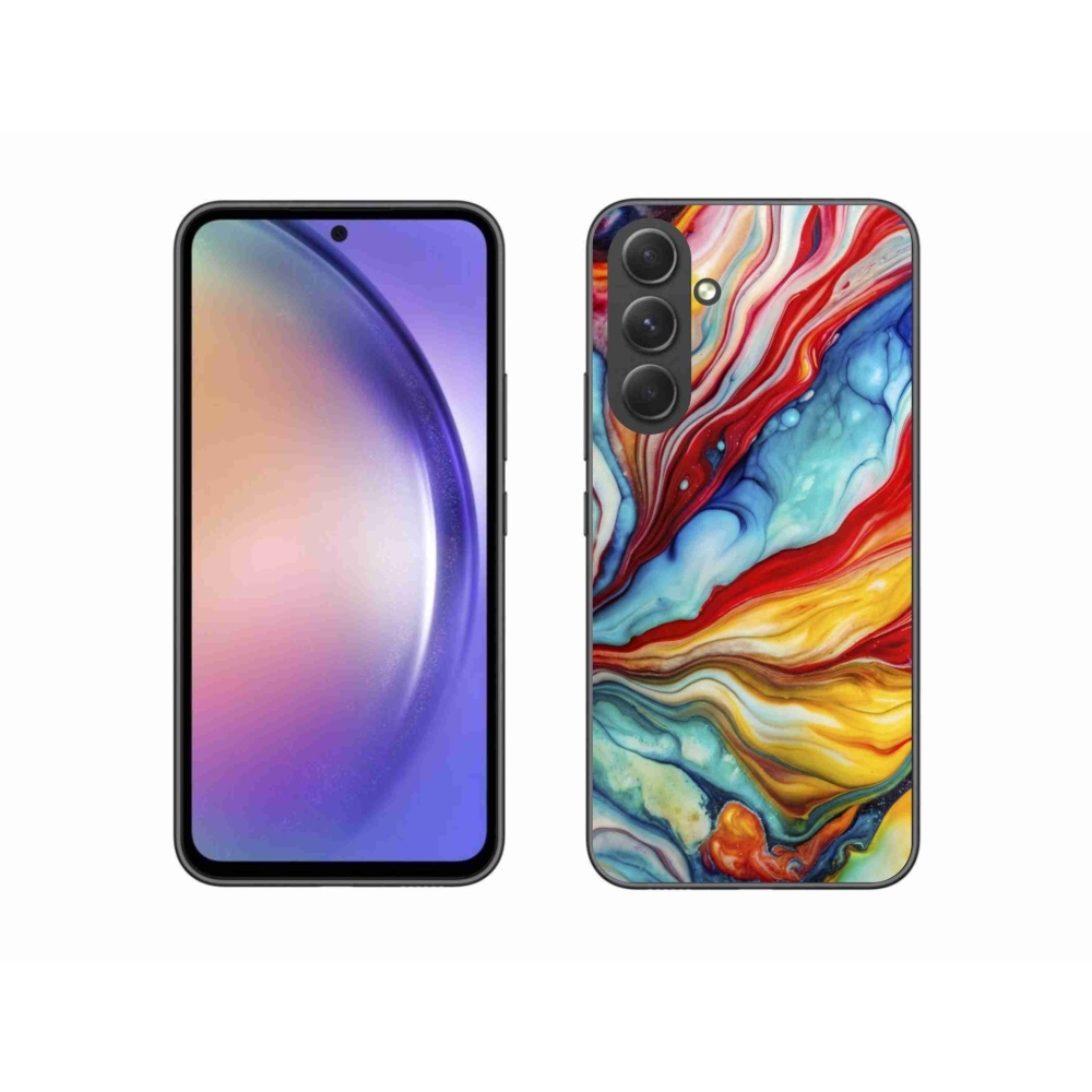 Gél borítás mmCase Samsung Galaxy A54 5G - absztrakt motívum 58