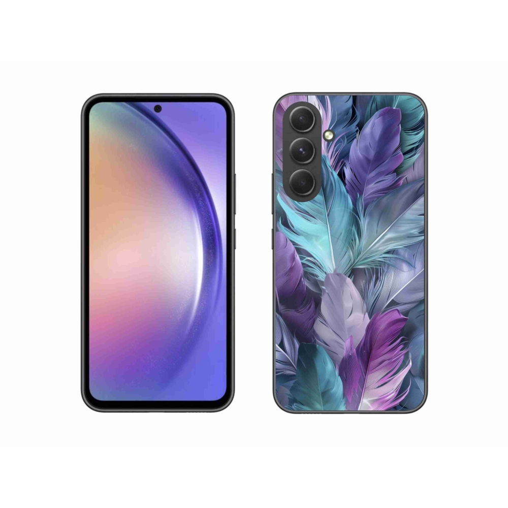 Zselés borítás mmCase Samsung Galaxy A54 5G - színes toll 2