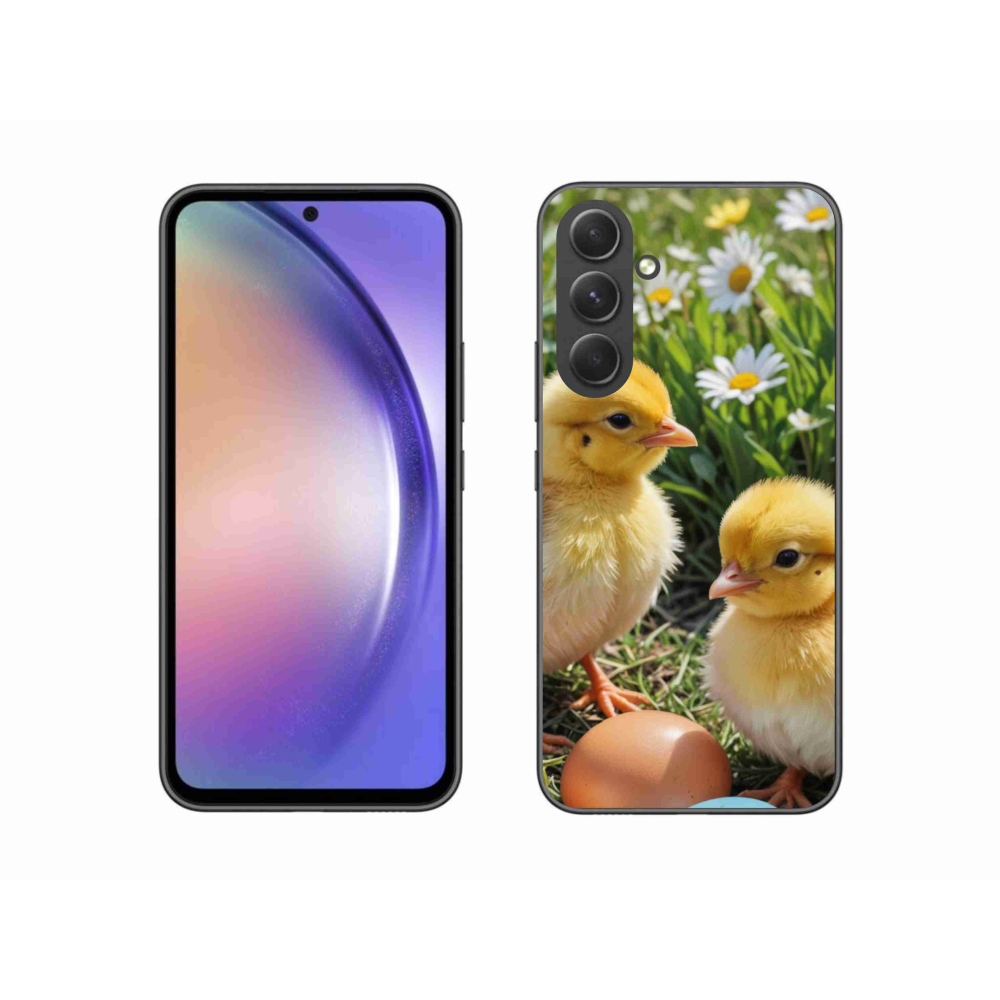 Zselés borítás mmCase Samsung Galaxy A54 5G - csirkékhez