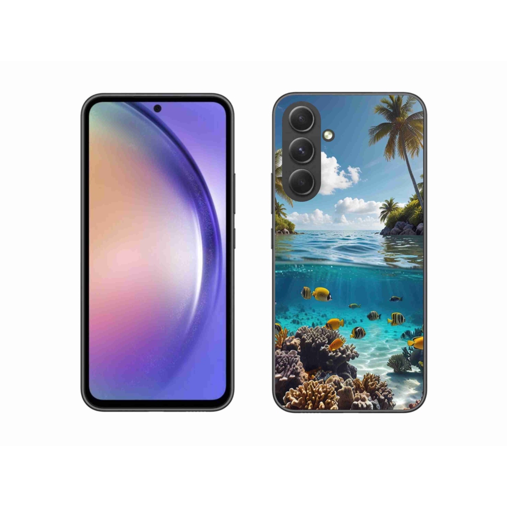 Gél borítás mmCase Samsung Galaxy A54 5G - Sea World 4