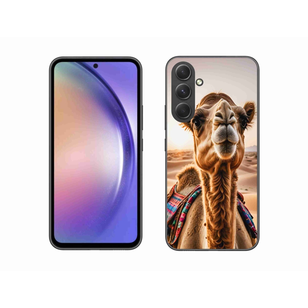 Zselés borítás mmCase Samsung Galaxy A54 5G - teve színű tok