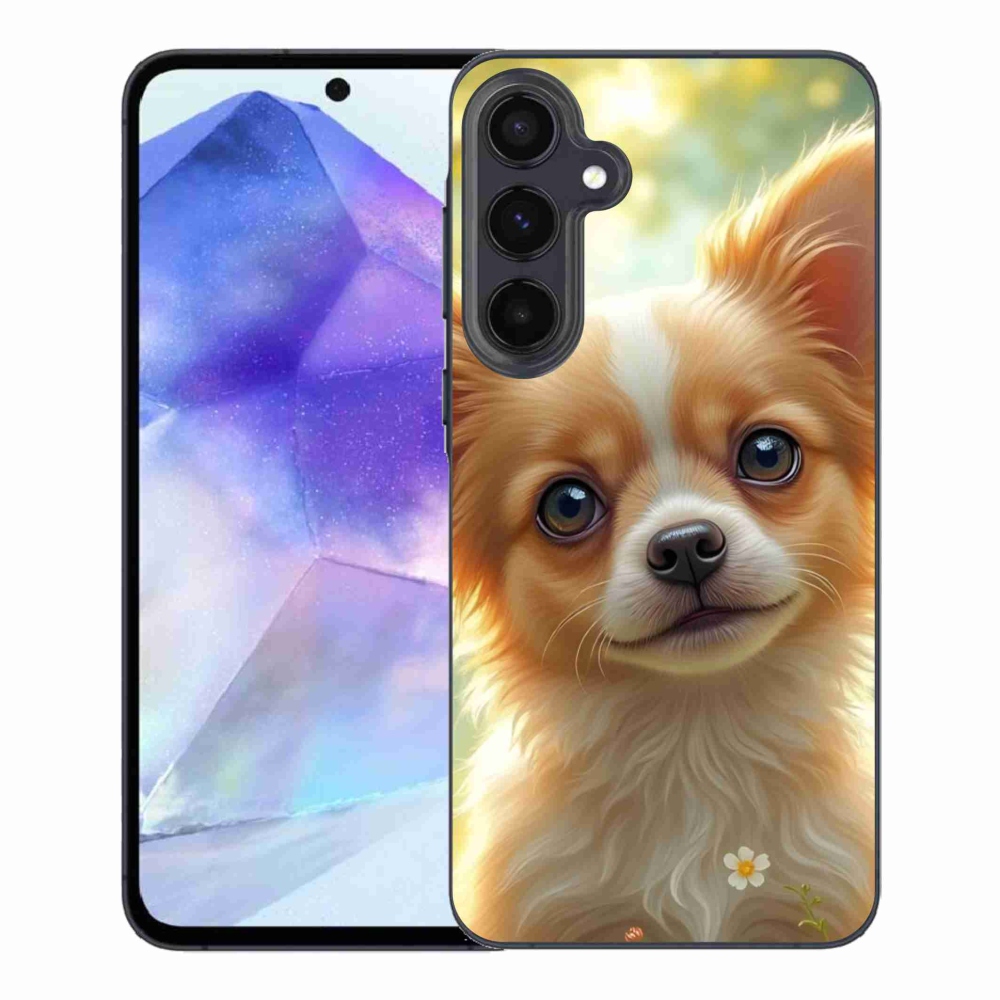 Gél borítás mmCase Samsung Galaxy A55 5G - chihuahua 5