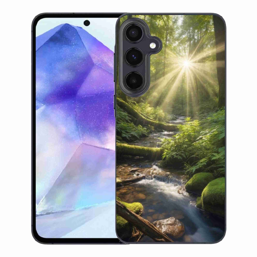 Zselés borítás mmCase Samsung Galaxy A55 5G - erdő mélysége