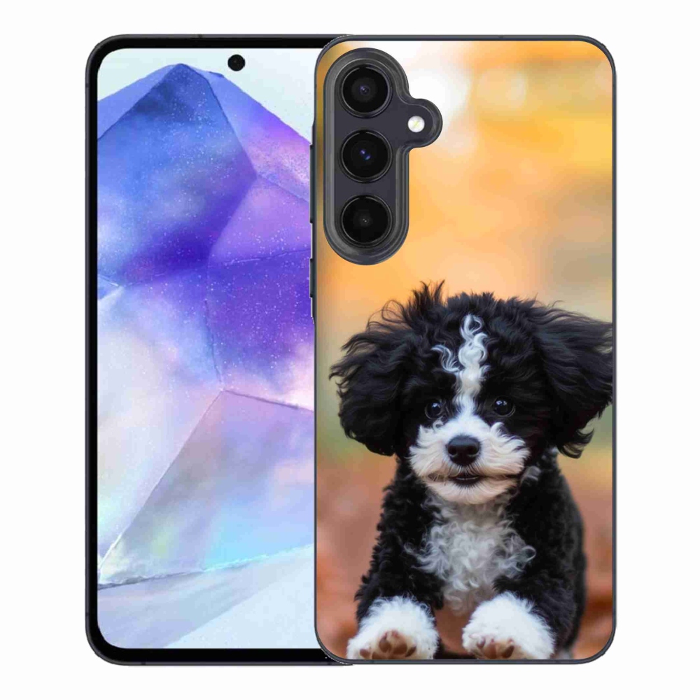 Gél borítás mmCase Samsung Galaxy A55 5G - aranyos kiskutya 2