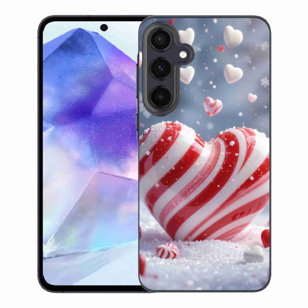 Gél borítás mmCase Samsung Galaxy A55 5G - édes szív