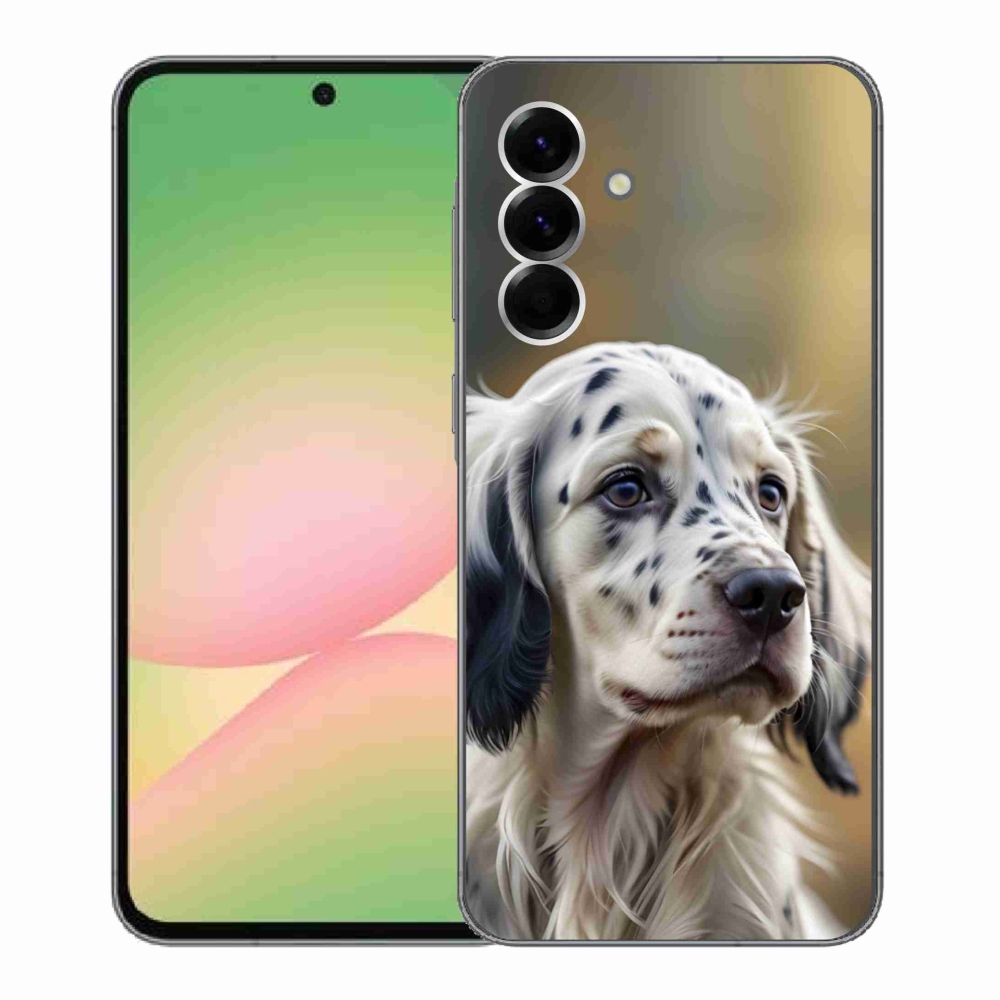 Gél védőhuzat mmCase Samsung Galaxy A56 5G - English Setter