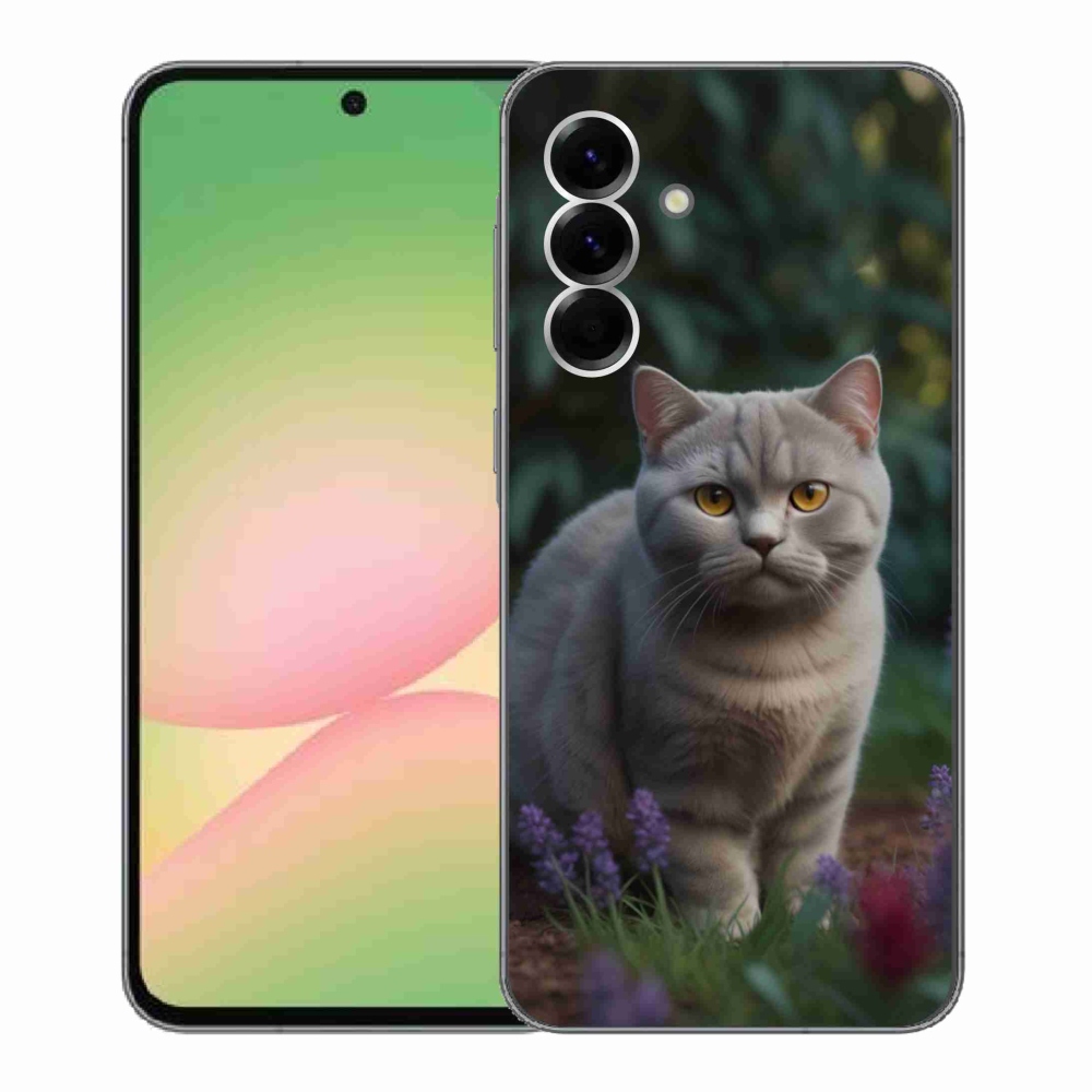 Zselés borítás mmCase Samsung Galaxy A56 5G - brit macska