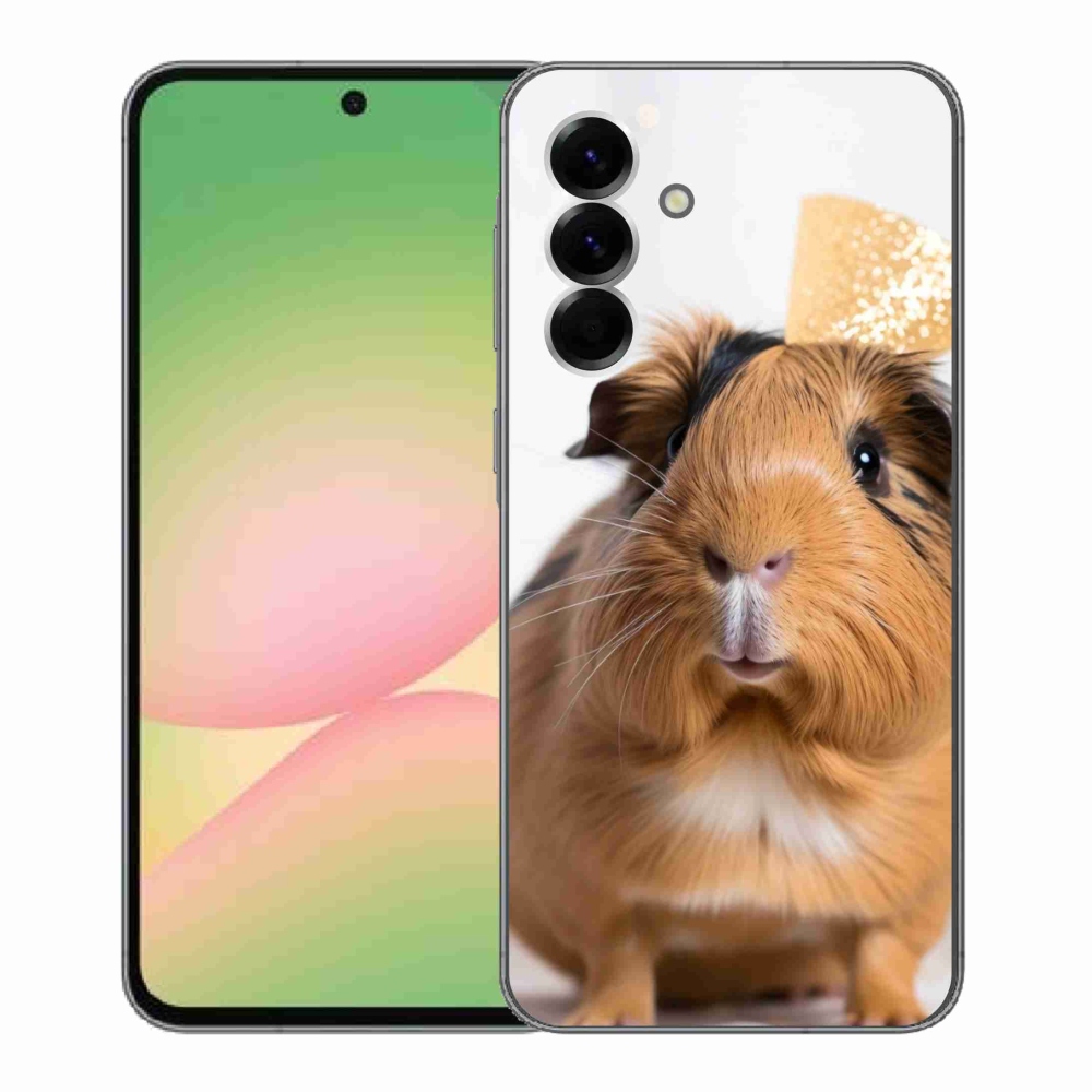 Gél védőhuzat mmCase Samsung Galaxy A56 5G - barna tengerimalachoz