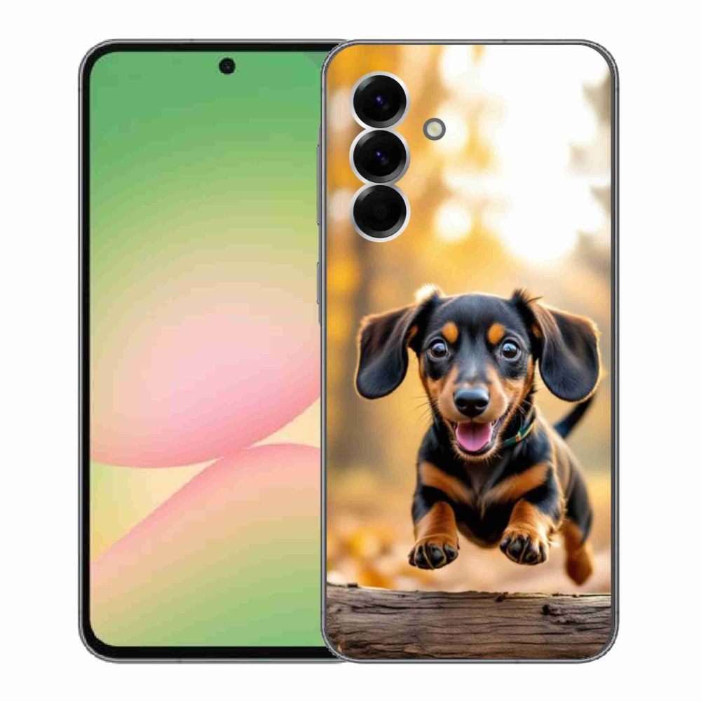 Zselés borítás mmCase Samsung Galaxy A56 5G - tacskó 2