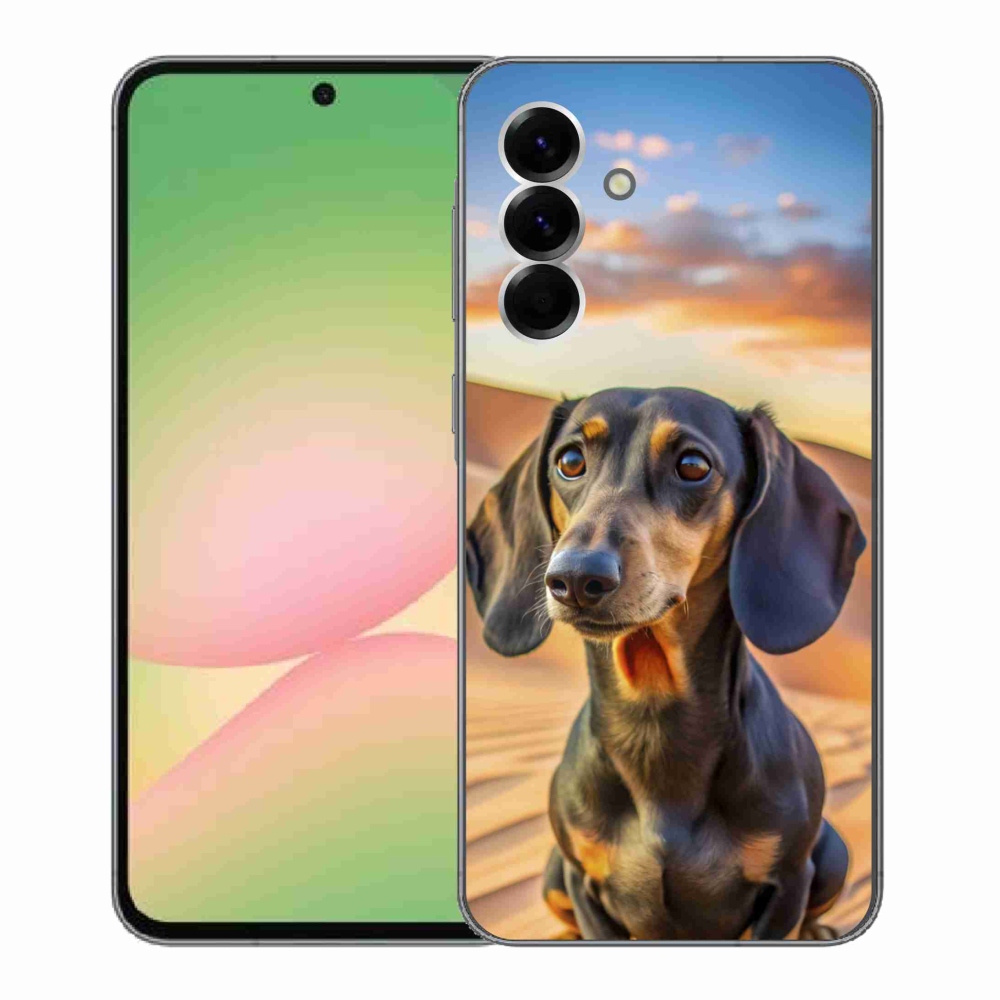 Zselés borítás mmCase Samsung Galaxy A56 5G - tacskó 3