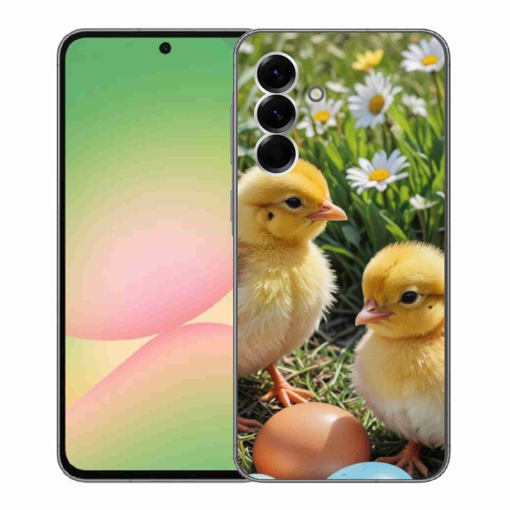 Zselés borítás mmCase Samsung Galaxy A56 5G - csirkékhez