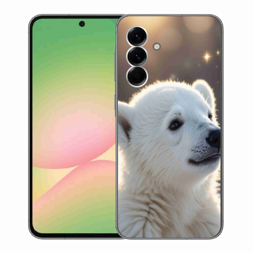 Zselés borítás mmCase Samsung Galaxy A56 5G - jegesmedve