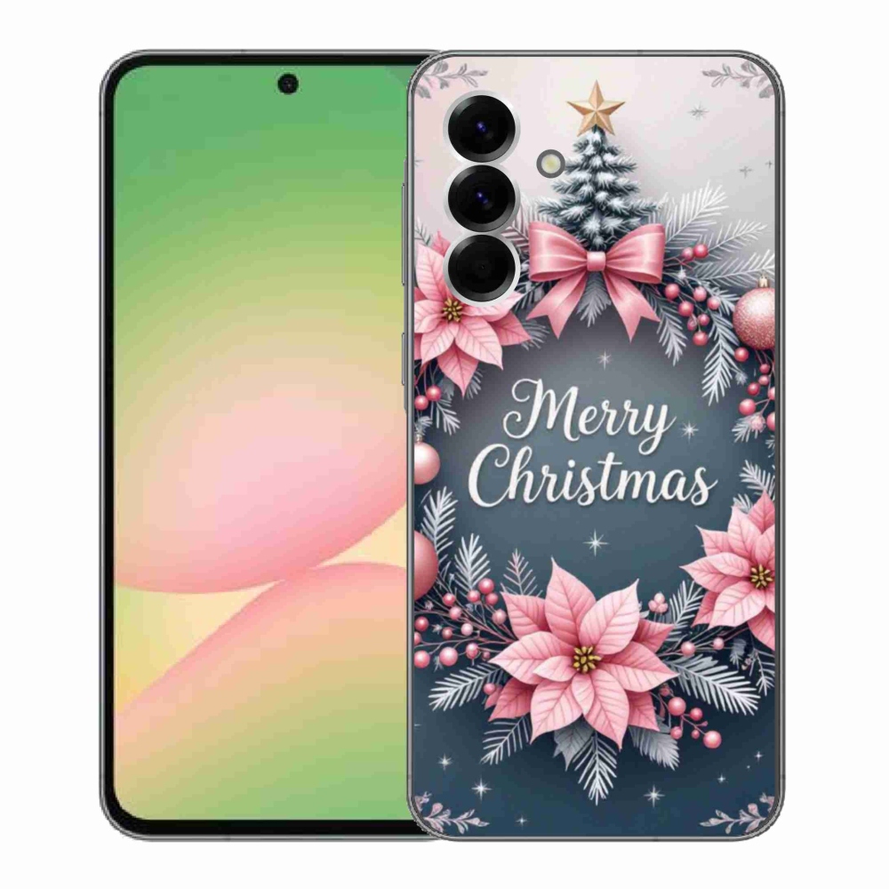 Gél borítás mmCase Samsung Galaxy A56 5G - boldog karácsonyt