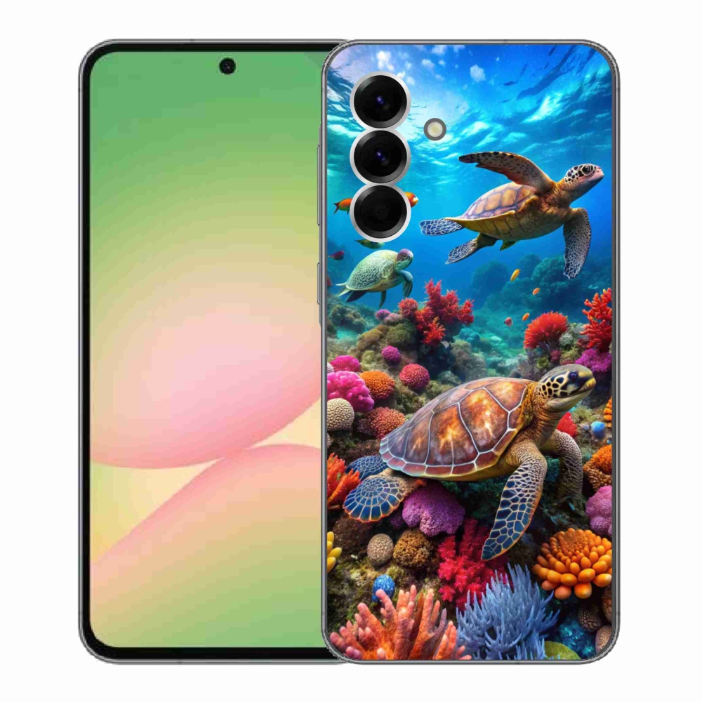 Gél borítás mmCase Samsung Galaxy A56 5G - Sea World 2