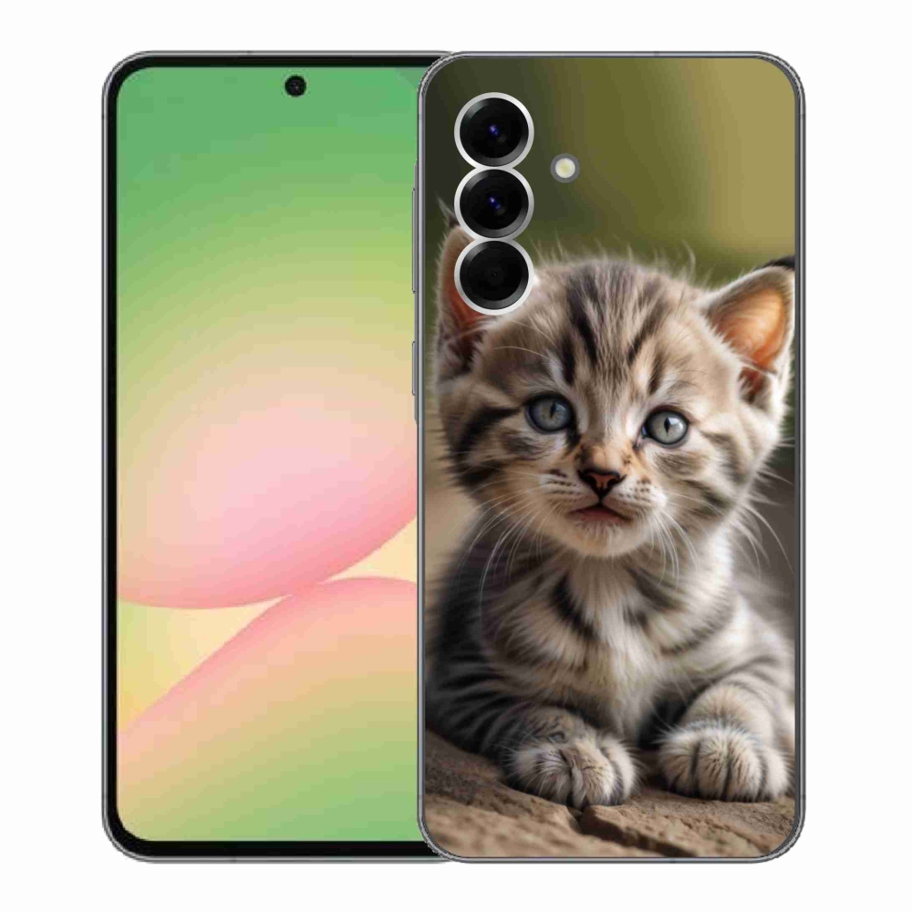 Gél borító mmCase Samsung Galaxy A56 5G - aranyos cica 9