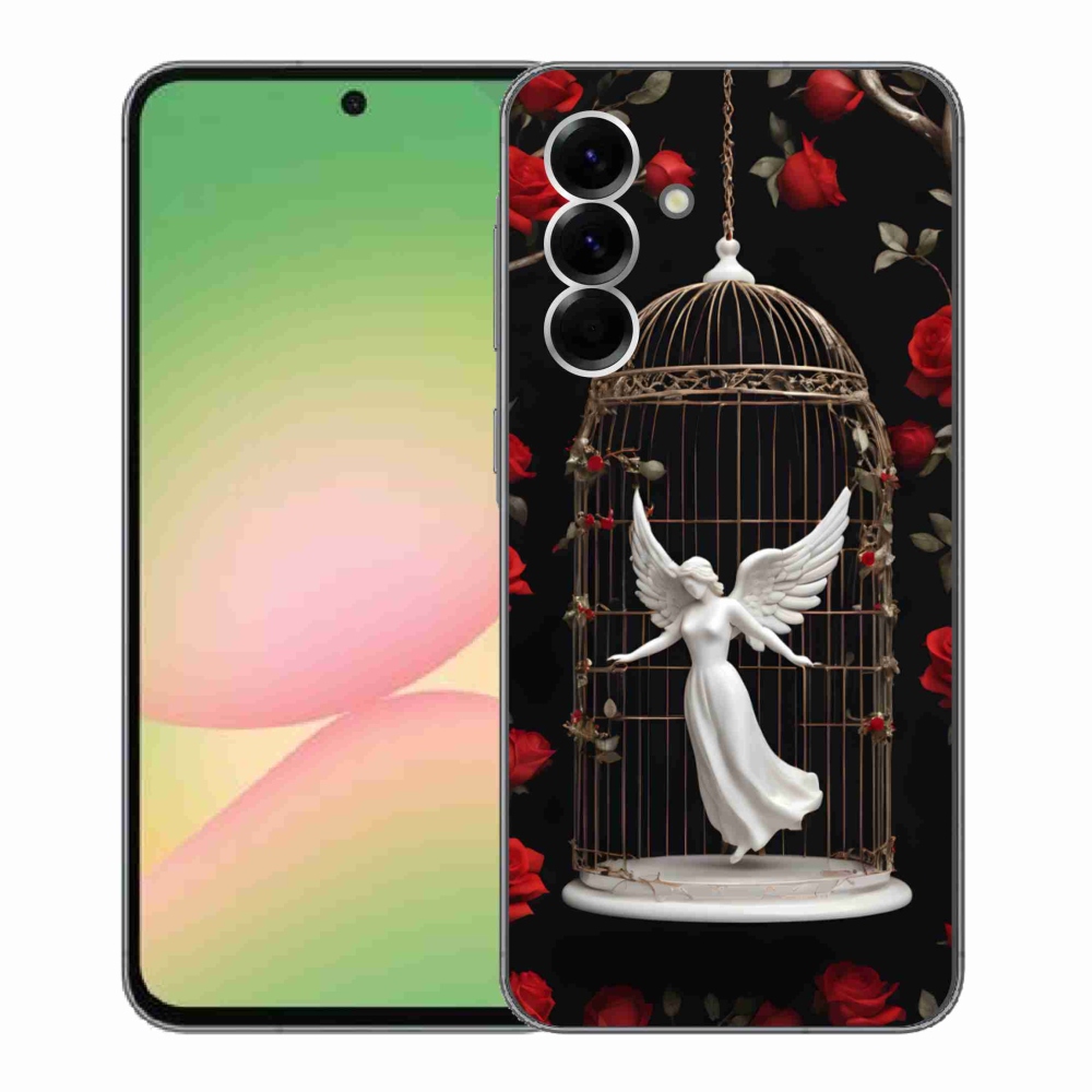 Gél borítás mmCase Samsung Galaxy A56 5G - csapdába esett angyal
