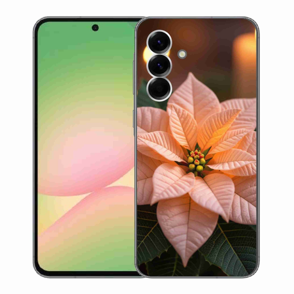 Gél borítás mmCase Samsung Galaxy A56 5G - mikulásvirág