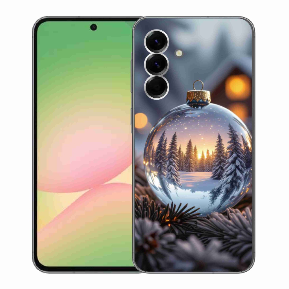 Gél borítás mmCase Samsung Galaxy A56 5G - Karácsonyi dekoráció