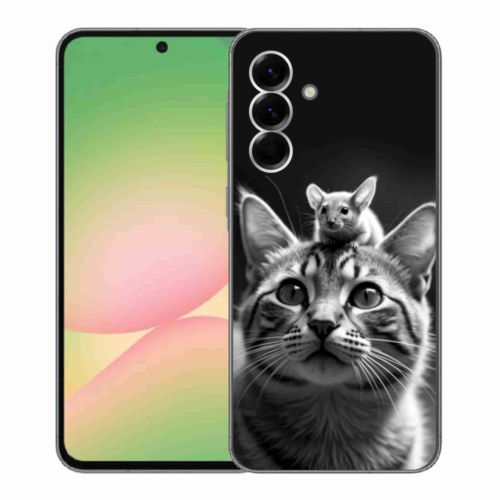 Gél borítás mmCase Samsung Galaxy A56 5G - állatbarátság 2