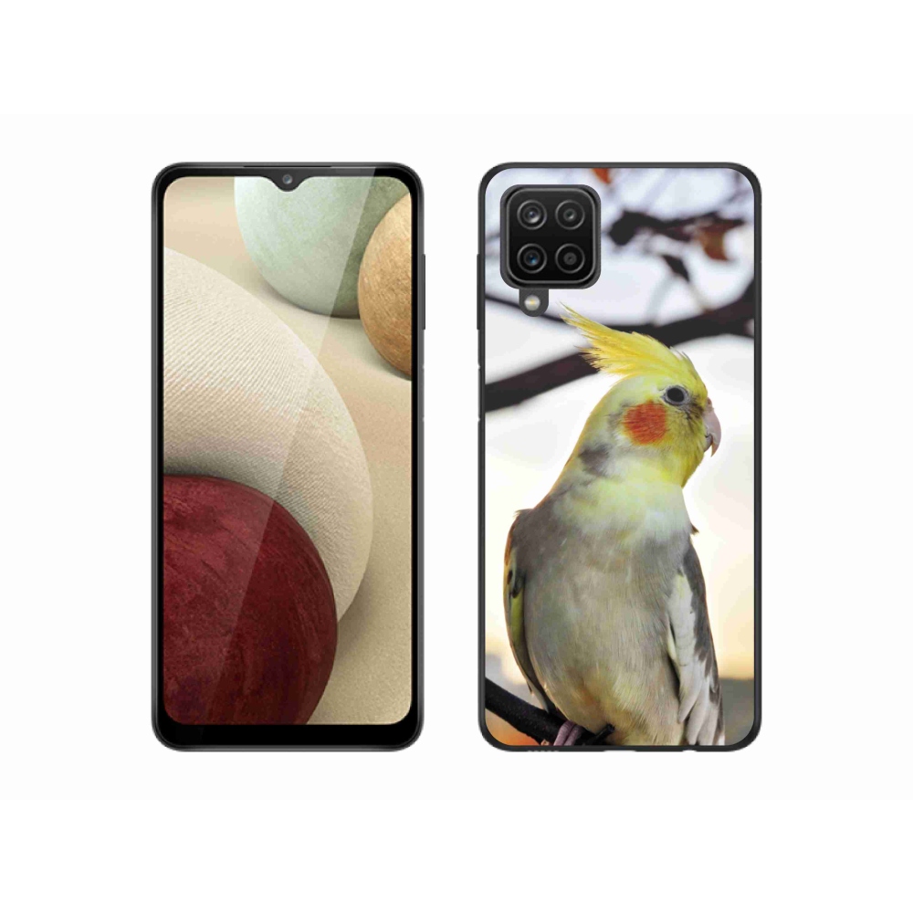 Gél borítás mmCase Samsung Galaxy M12 készülékhez - papagáj korela