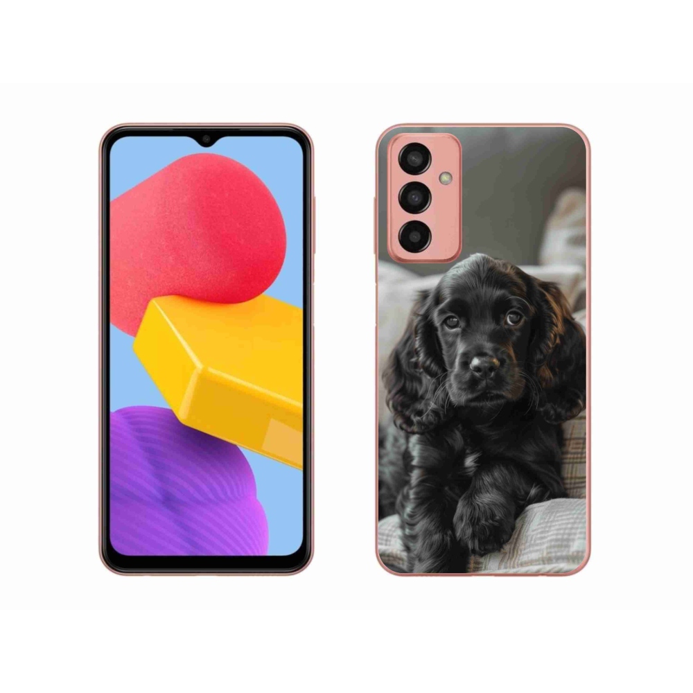 Gél borítás mmCase Samsung Galaxy M13 készülékhez - angol cocker spániel