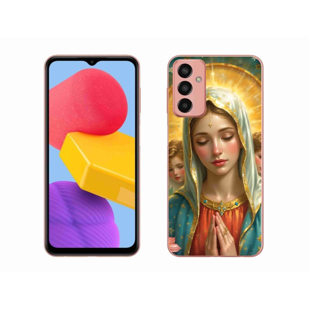 Gél borító mmCase Samsung Galaxy M13 - vallási motívum 3