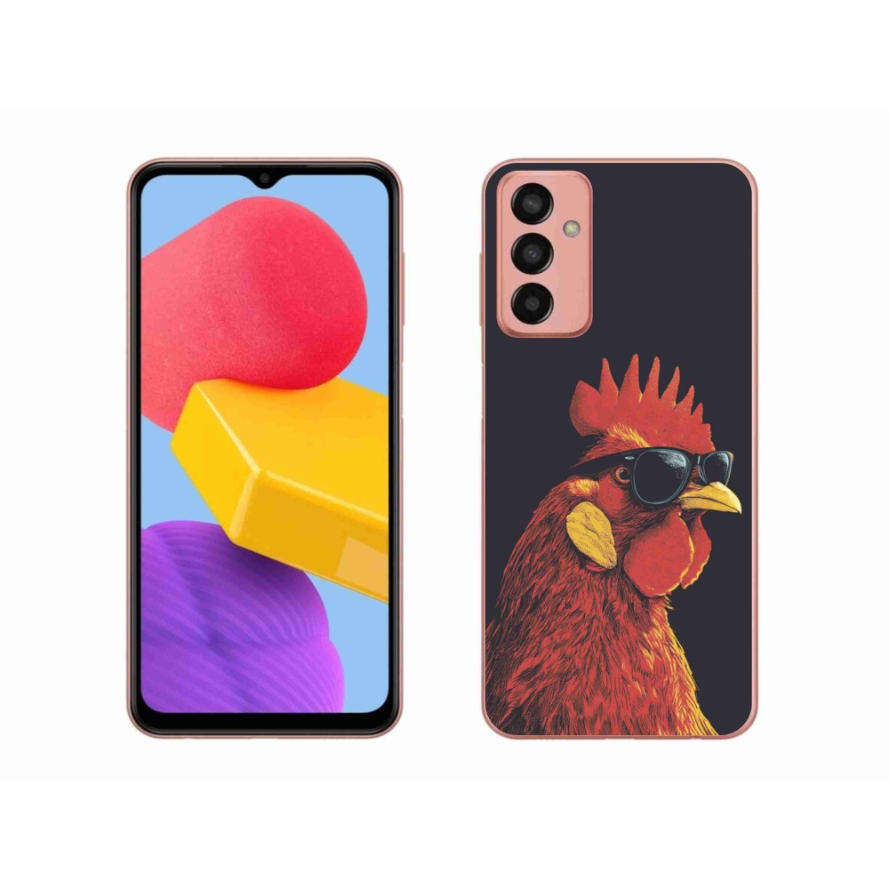 Gél borítás mmCase Samsung Galaxy M13 készülékhez - elegáns kakas