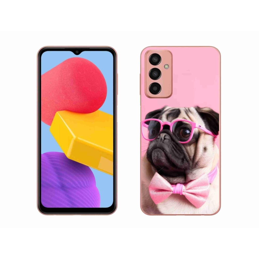Gél borítás mmCase Samsung Galaxy M13 készülékhez - stílusos mopsz