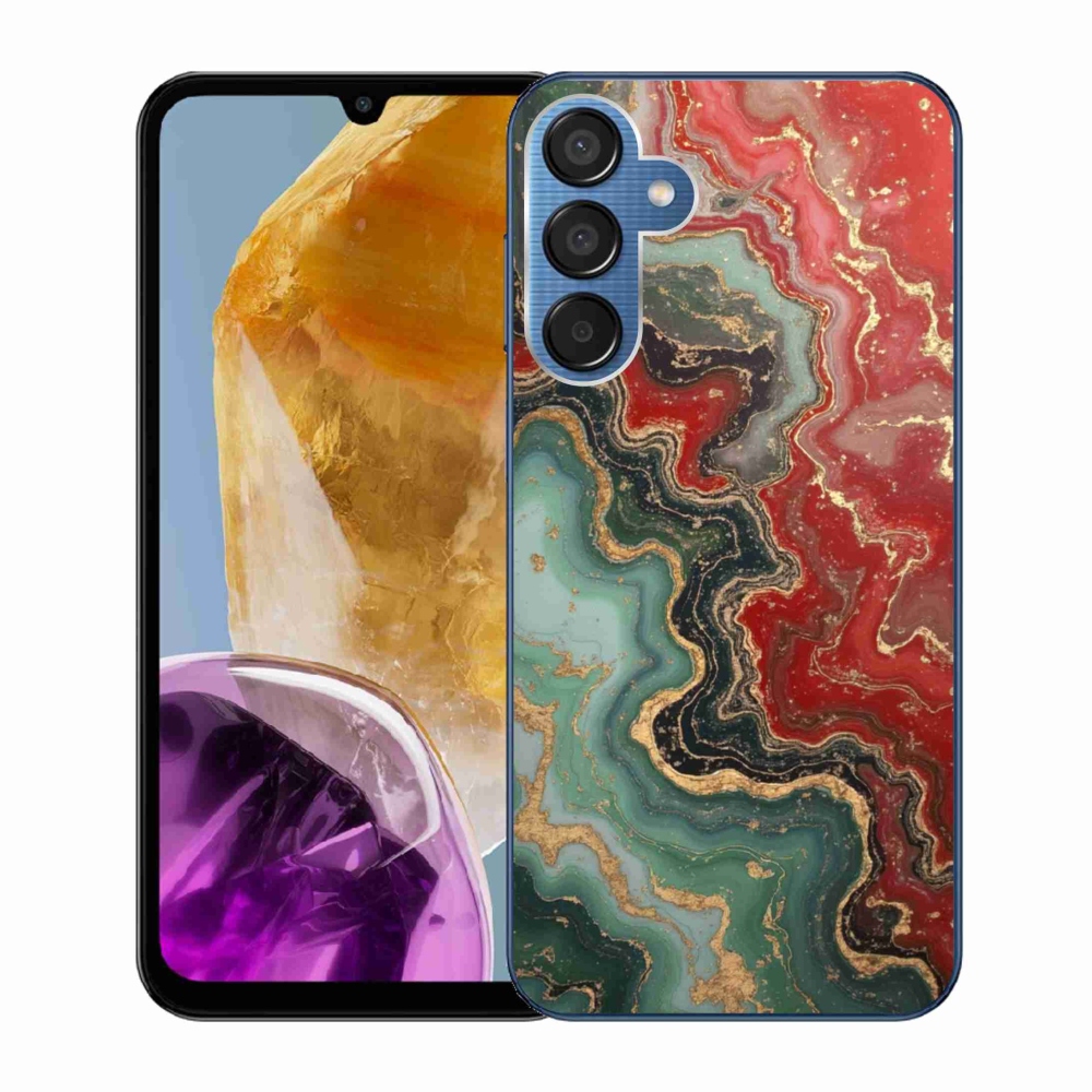 Zselés borítás mmCase Samsung Galaxy M15 5G - absztrakt motívum 55