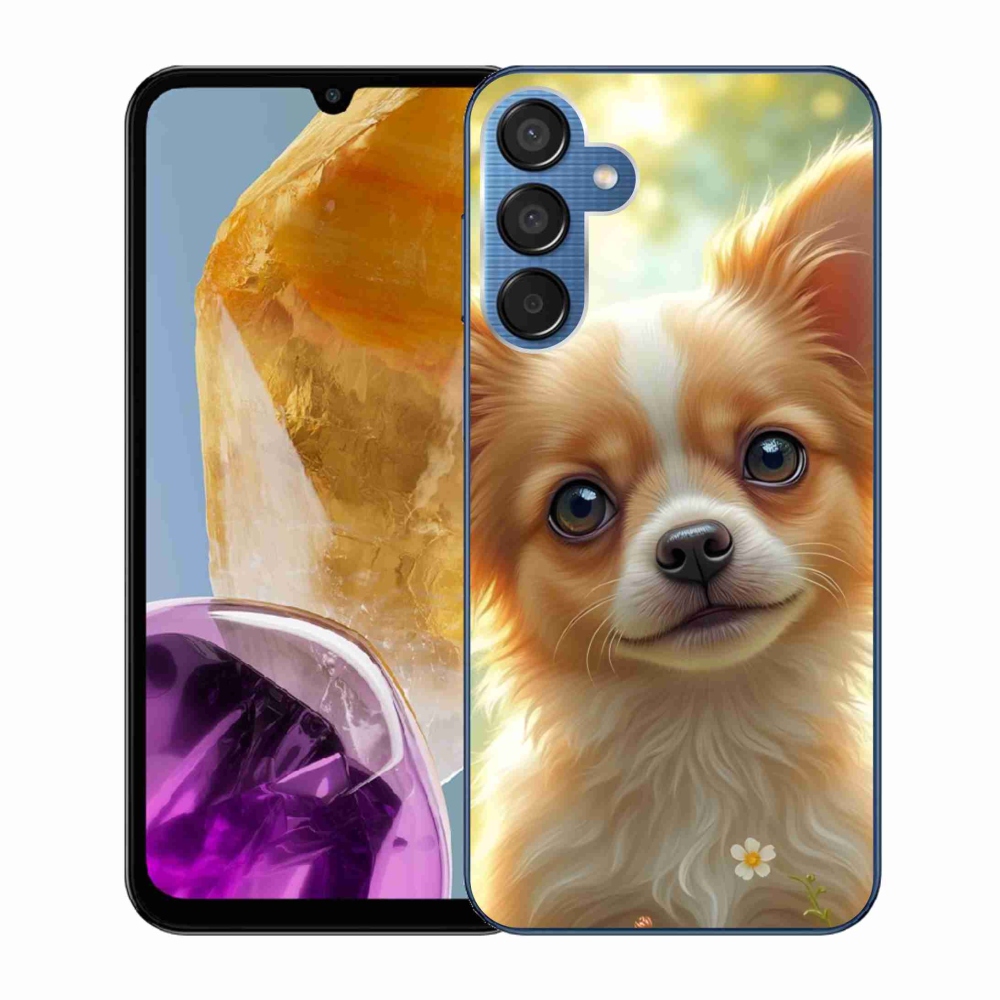Gél borítás mmCase Samsung Galaxy M15 5G - chihuahua 5