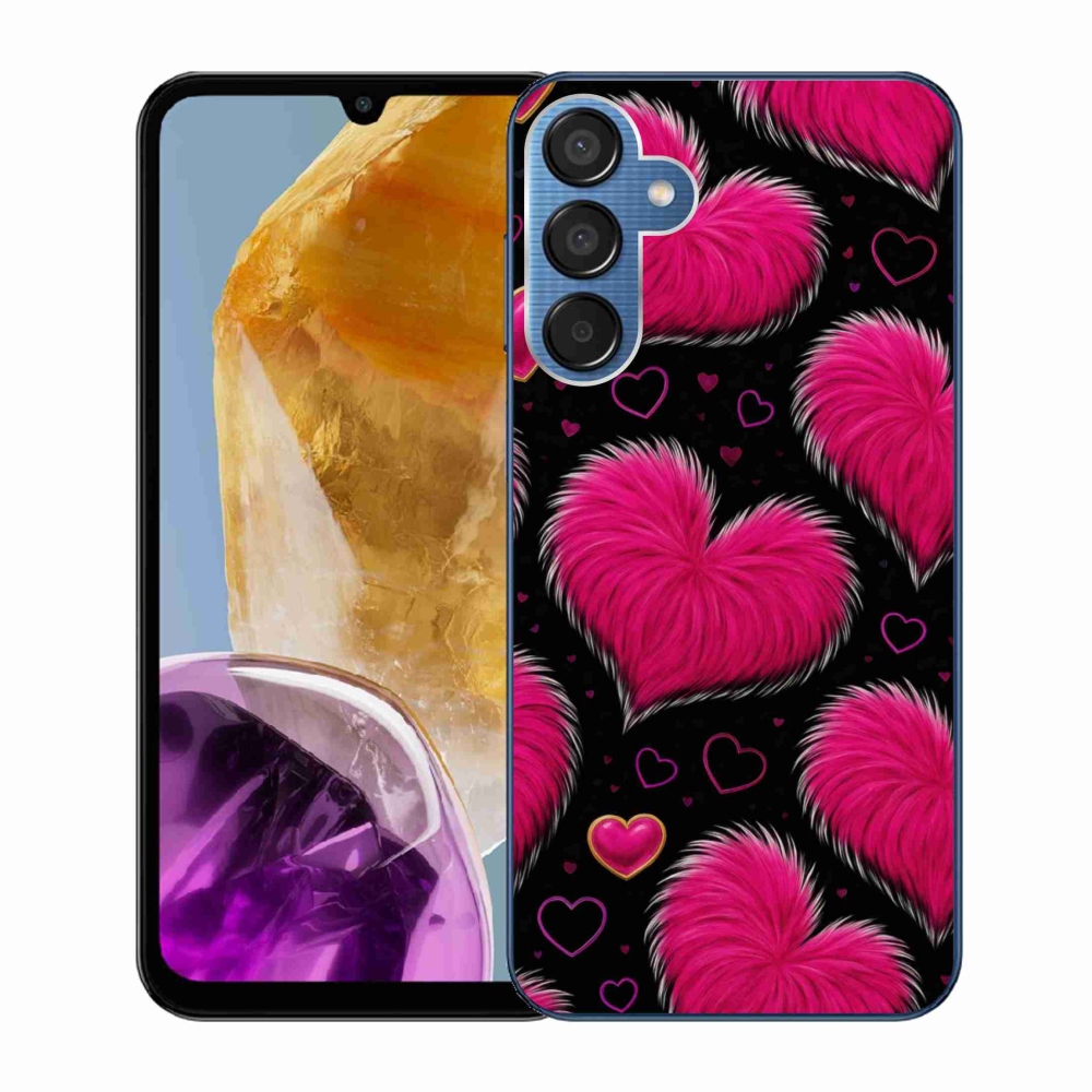 Gél borítás mmCase Samsung Galaxy M15 5G - puha szív