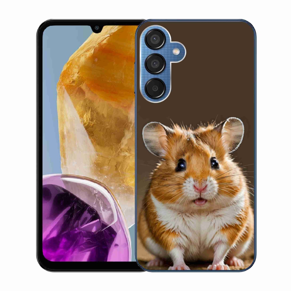 Zselés borítás mmCase Samsung Galaxy M15 5G - hörcsöghöz